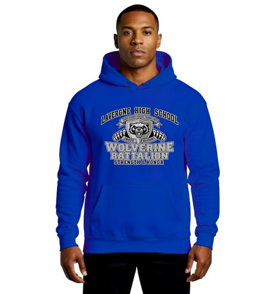 Wolverine Battalion Hoodie | La Vergne High School JROTC
